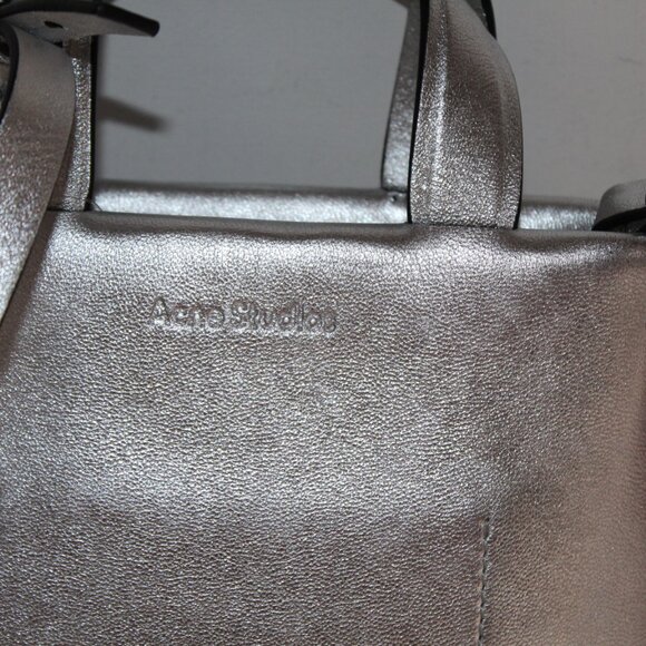 NEW ACNE STUDIOS Micro Musubi Leather Crossbody Knotted Shoulder Bag Top Handle - Picture 6 of 8